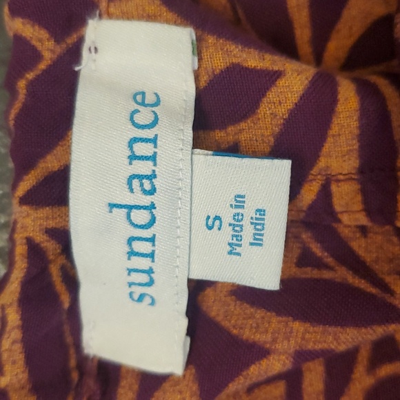 Sundance relaxed drawstring vibrant color pants - Picture 4 of 6